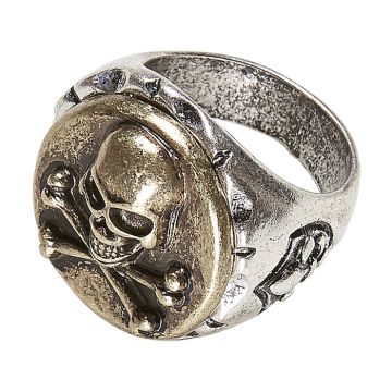 Schädel-Skelett-Ring