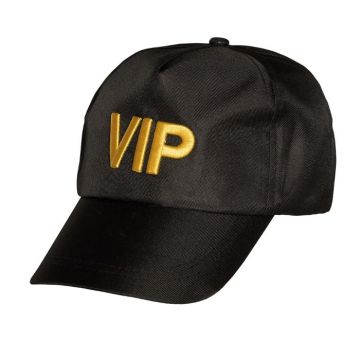Schwarze VIP-Cap