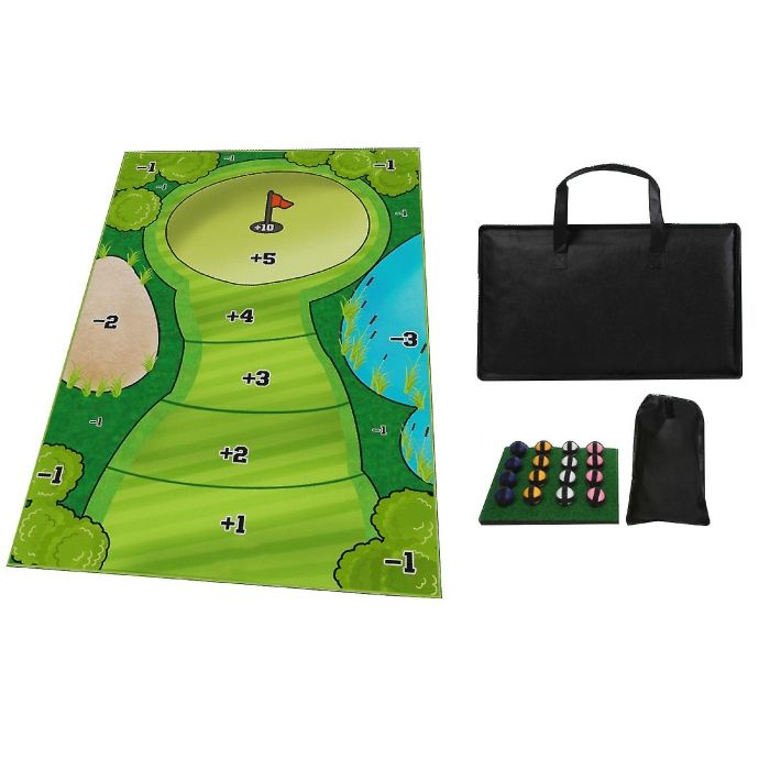Golfmatte 180x120 cm inkl. 16 Klettbälle