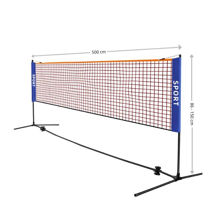 Fußball-Tennisnetz / Volleyballnetz 5 Meter