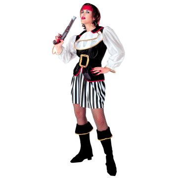 Elegantes Piratenkapitänskostüm für Damen