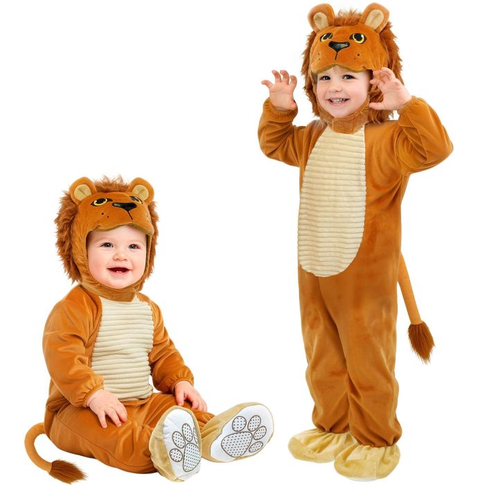 Löwenkostüm für Babys in Braun