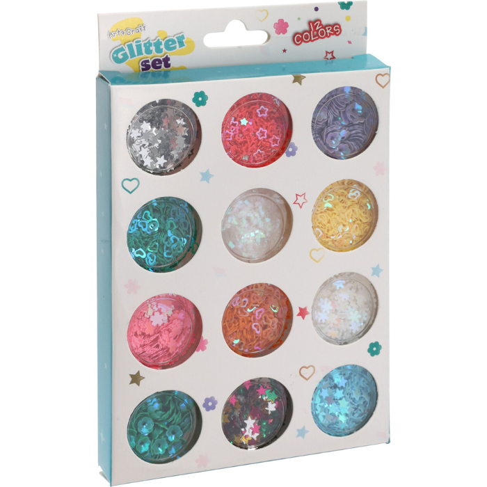 Glitzer-Set 12 Varianten