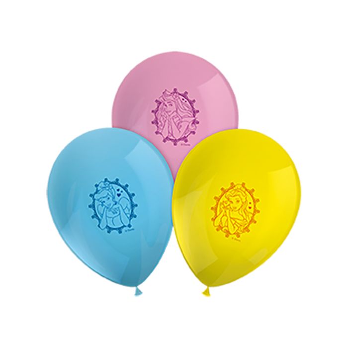 Ballons mit Disney Prinzessinnen Motiven 8x