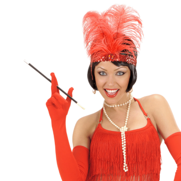 20er Zigarettenhalter und Zigarettenrohr - 30 cm