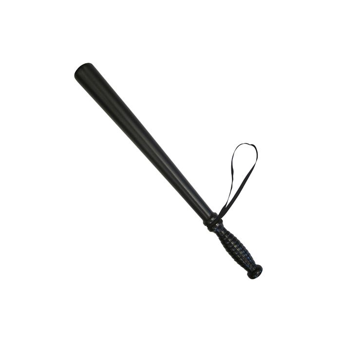 Schwarzer Polizeistab - 53 cm