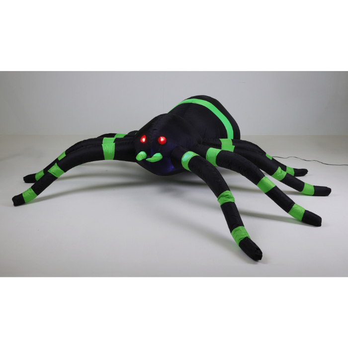 Aufblasbare Spinne mit LED 240x205x65 cm