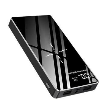 Powerbank kabelloses Laden 20.000 mAh schwarz
