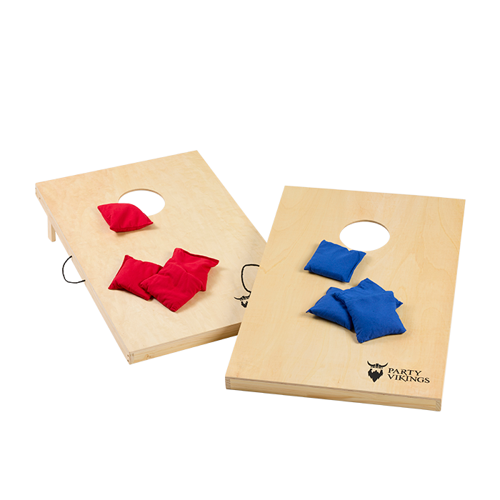 Cornhole Set 90x60 - Inkl. 8 Wurfbeutel PartyVikings