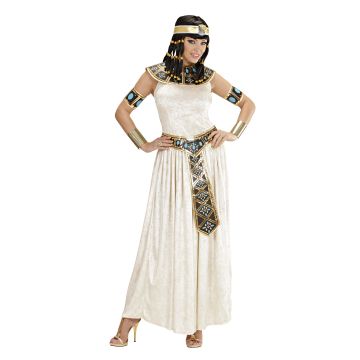 Ägyptische Königin Kostüm mit langem Kleid