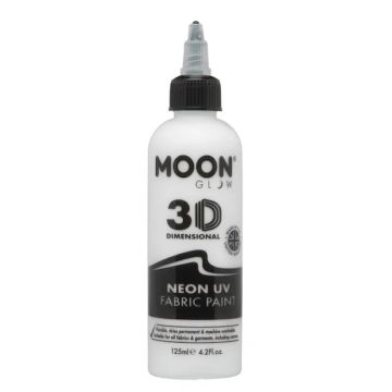 Neon-UV-Textilfarbe Weiß 125 ml Moon Creations