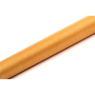 Organza Tischläufer Snow Gold - 9 Meter