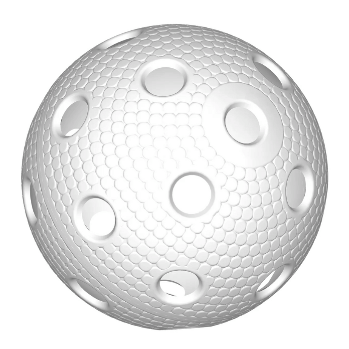 Hockeyball Floorball weiß 1x