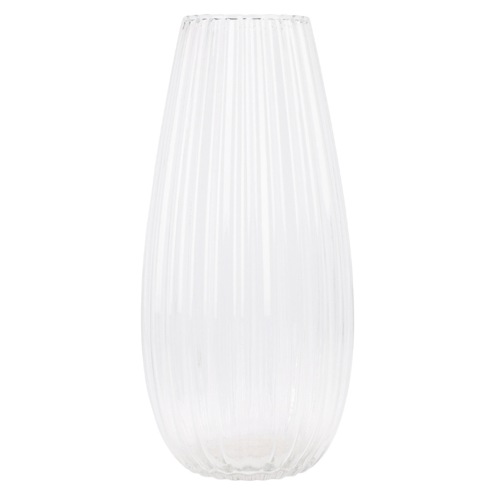 Stilvolle transparente Glasvase 170x370 mm 