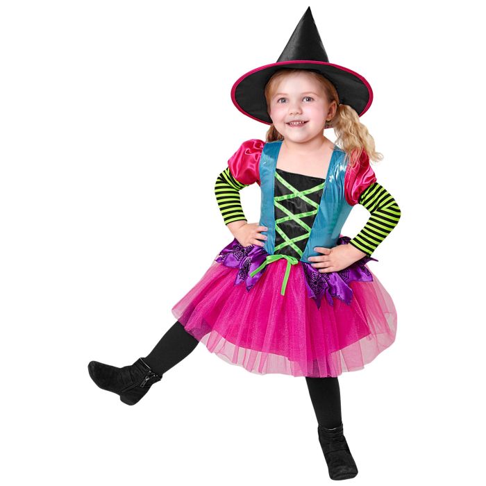 Hexenkostüm im Tanzlook für Mädchen