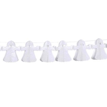 Halloween-Girlande Geist - 3 Meter