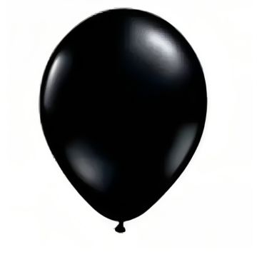 Ballons schwarz 22 cm 10x