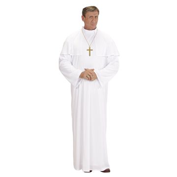 Papstkostüm mit Gewand und Kapa