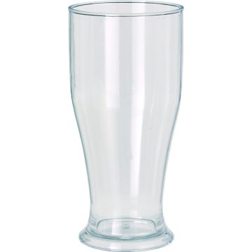 Hohes Bierglas aus Acryl 520 ml