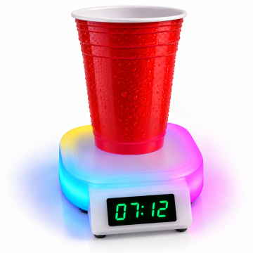 Ølstafet Zeitmessgerät Bottoms Up LED