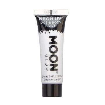 Neon-UV-Gesichts- und Körperfarbe Intensive Weiß 12 ml Moon Creations