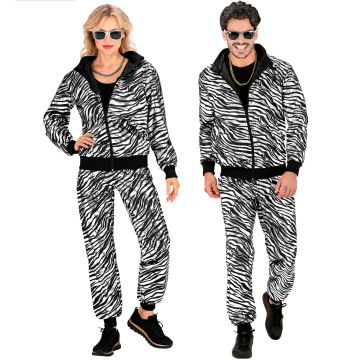 Disco Jogginganzug für Erwachsene in Silber