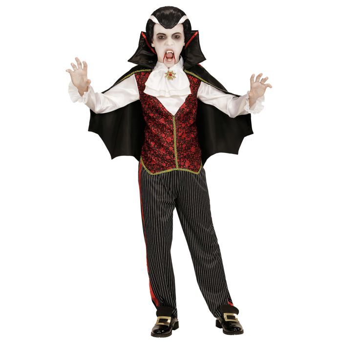 Vampir Kostüm für Jungen mit Umhang