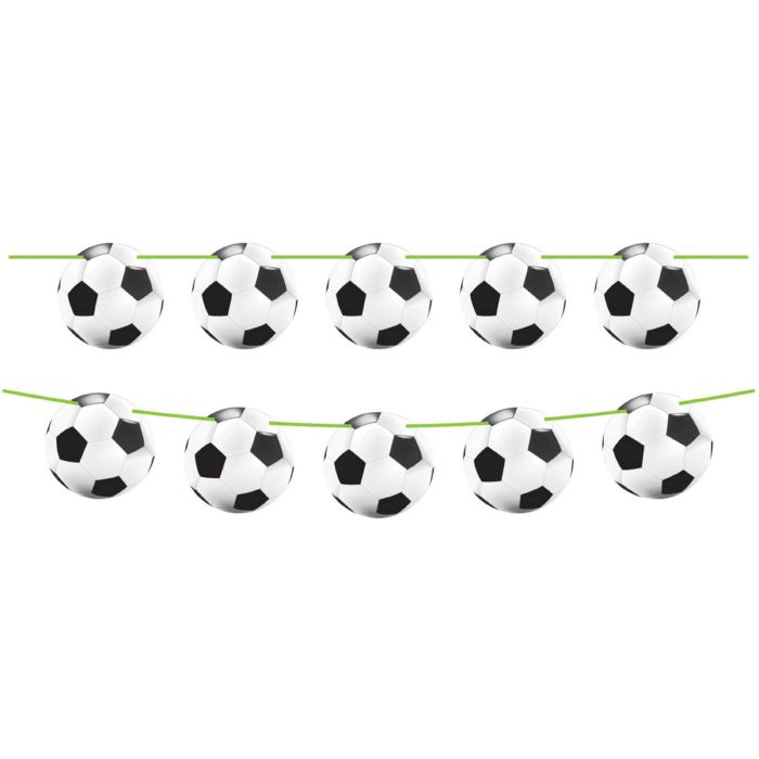 Fußballgirlande 10 m