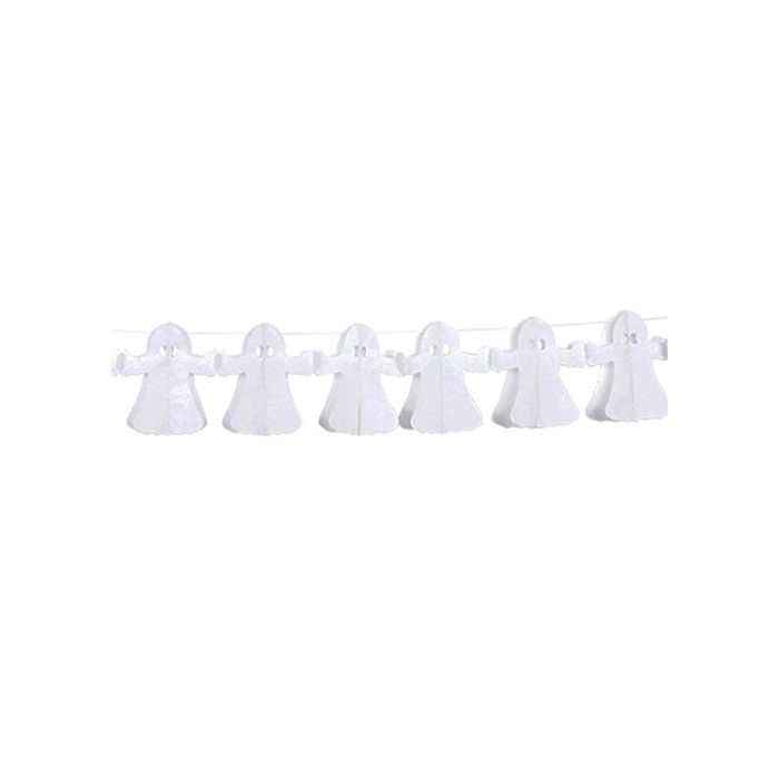 Halloween-Girlande Geist - 3 Meter