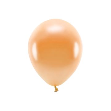 Metallic Orange Ballons 10x - 30 cm