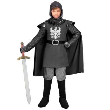 Graues Ritterkostüm für Jungen
