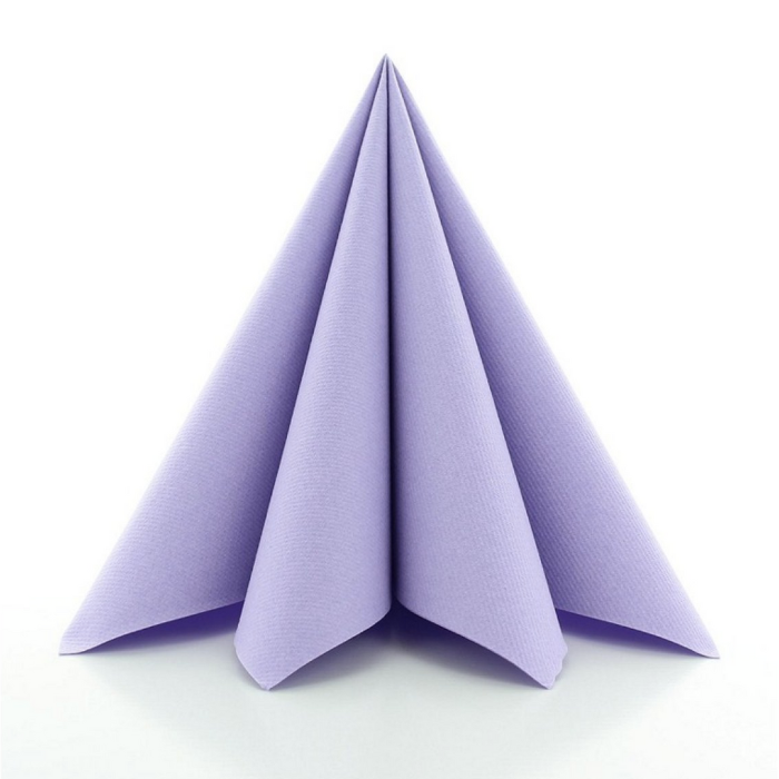 Luxus Servietten lila 12x - 40x40 cm