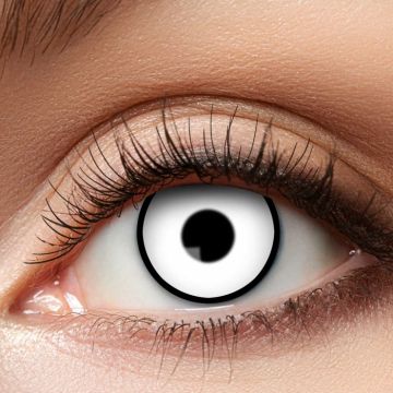 Kontaktlinsen Marmor Weiß - Einmalgebrauch