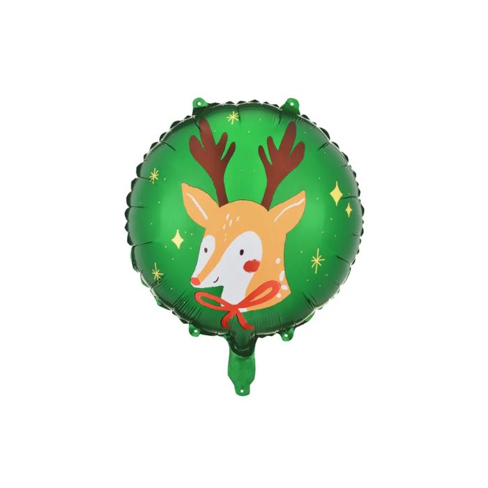 Weihnachts Folienballon Rentier - Ø45 cm