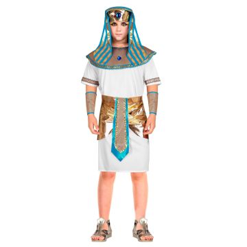 Pharao-Kostüm in Weiß für Jungen