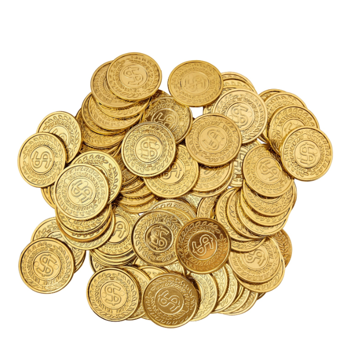 Goldmünzen 100x