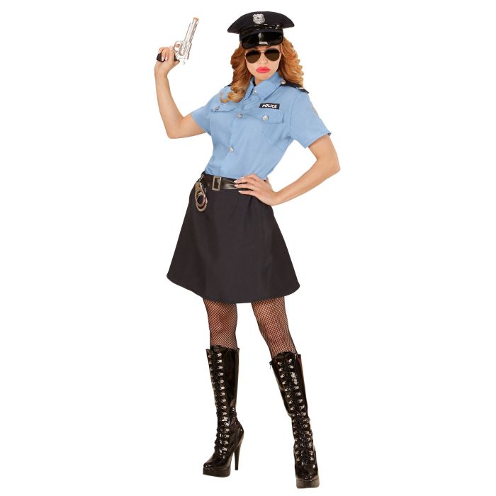 Polizeikostüm für Damen mit Rock