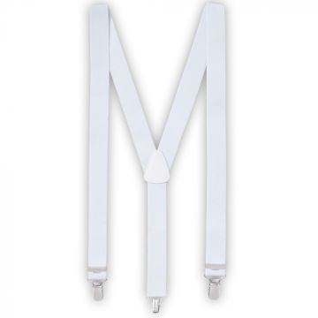 Hosenträger in Weiß