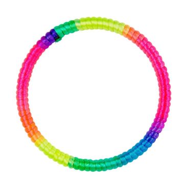 Neon Regenbogen Farbiges Armband
