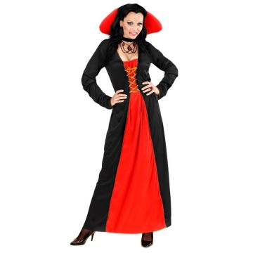 Vampir Kleid Kostüm - 2 Teile