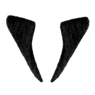 Rock ´n ´Roll Schnurrbärte Schwarz