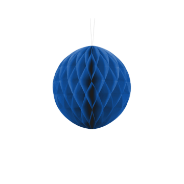 Blaue Wabenballons 20 cm
