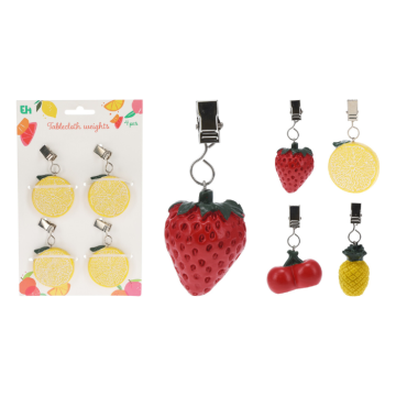 Dugvægte frugter ass. 30 g - 4x