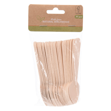 Holzlöffel 95 mm - 30 stk