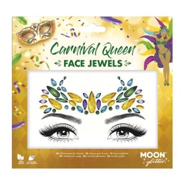 Gesichtsschmuck Carnival Queen