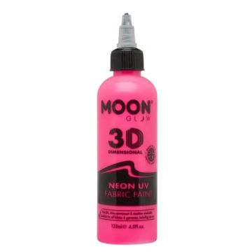 Neon UV Textilfarbe Pink - 125 ml