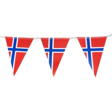 Norwegen Flaggengirlande - 3,6 Meter