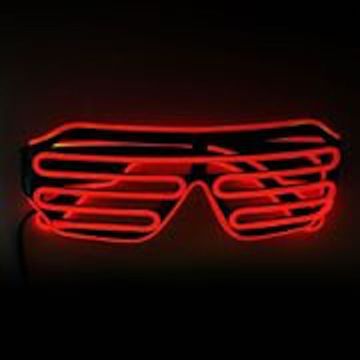 LED Brille Rot