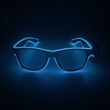 LED-Partybrillen - Blau