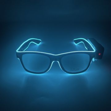 LED Party Brillen-Transparent